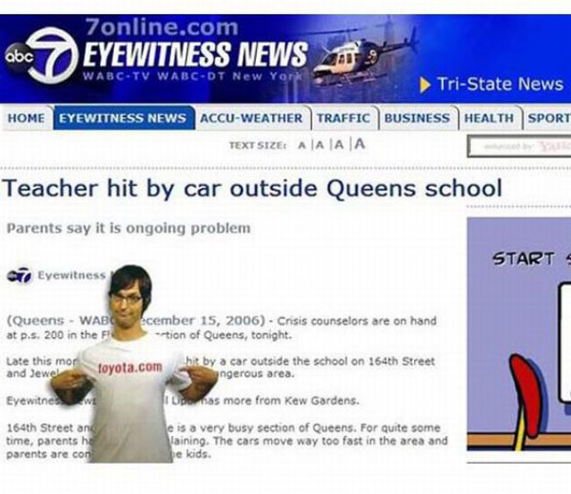 Advertisements in Bad Places