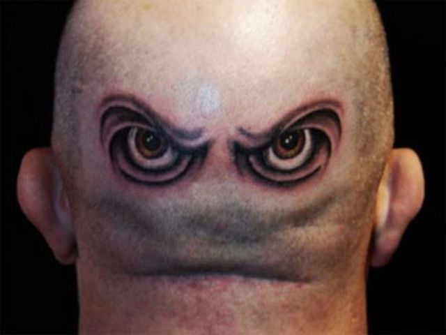 Creepy Eyeball Tattoos