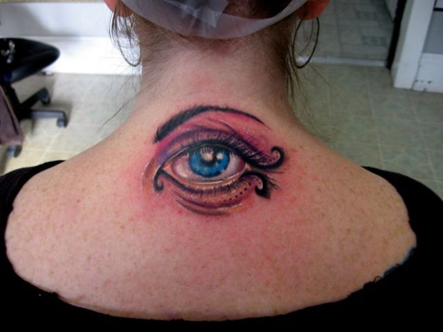 Creepy Eyeball Tattoos
