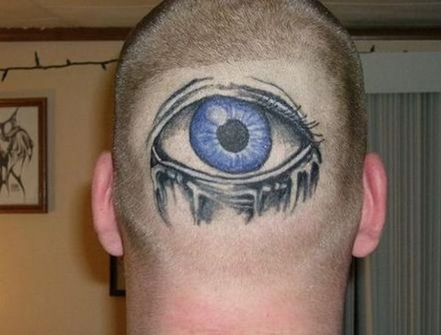 Creepy Eyeball Tattoos