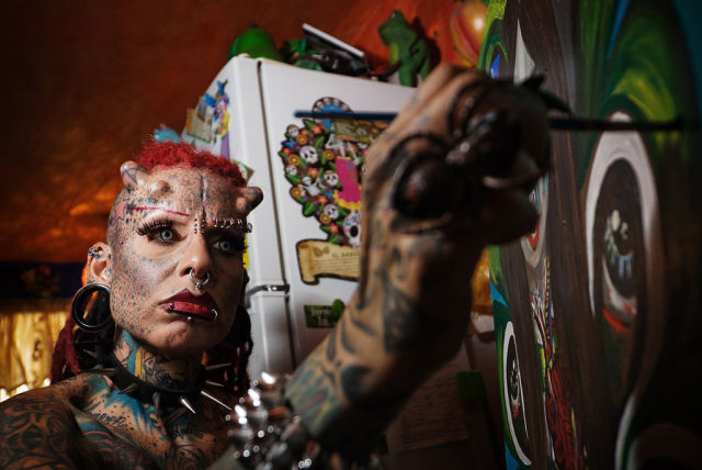 Real Life Mexican Vampire Lady Now Permanent Wax Figure