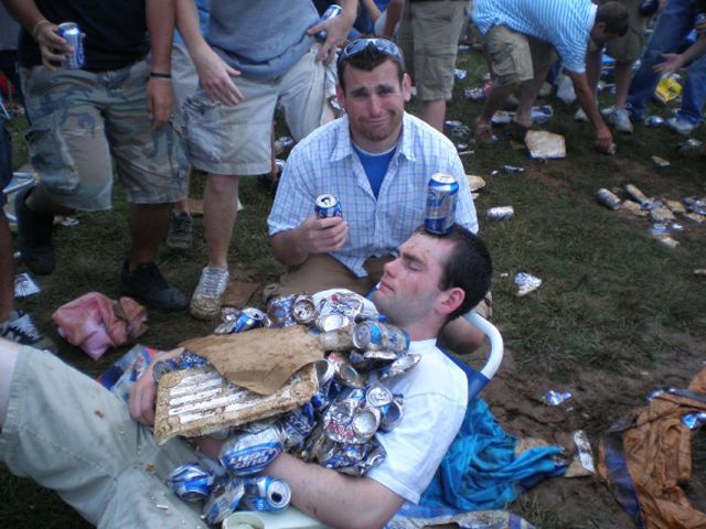 The Drunken Mayhem of the Preakness Infield