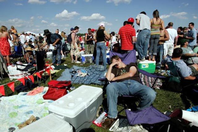 The Drunken Mayhem of the Preakness Infield