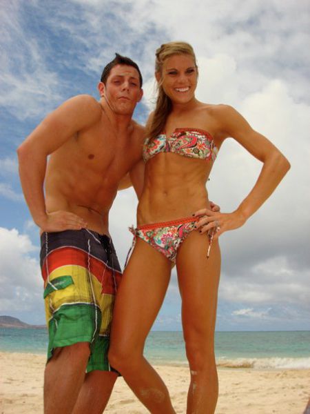 Georgia Cheerleader Gets Buff