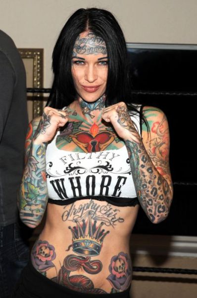 Michelle "Bombshell" McGee’s Tattooed Body