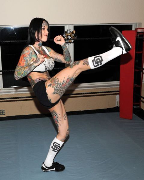 Michelle "Bombshell" McGee’s Tattooed Body