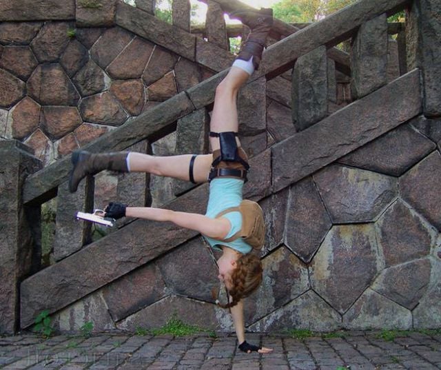 Beautiful Tomb Raider Cosplayers
