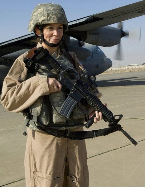 Cute Girls and Guns Go Well Together