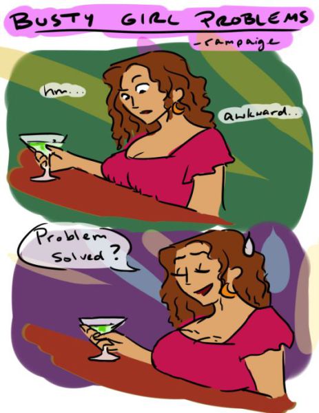 Big Boobs Make Big Problems