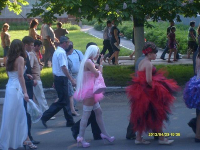 Another Prom Dress in the Russian Style