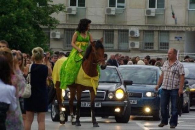 Bulgarian Prom Day Gone Wild