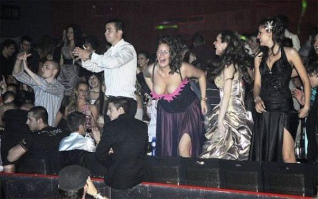 Bulgarian Prom Day Gone Wild