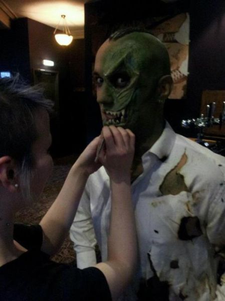 Weird “Glamorous Gore” Make-Up