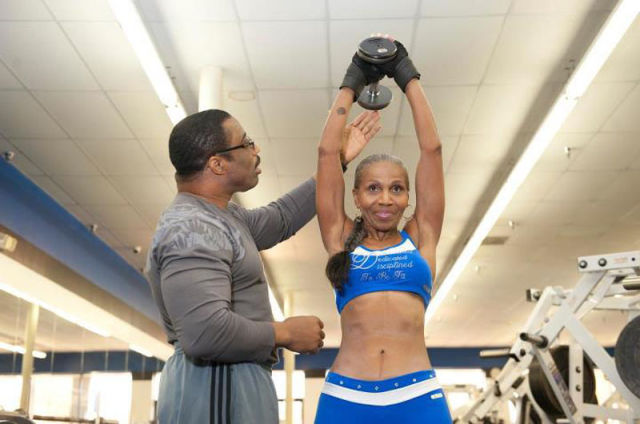 Female Bodybuilder Is Young In Spirit