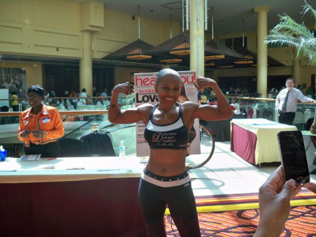 Female Bodybuilder Is Young In Spirit