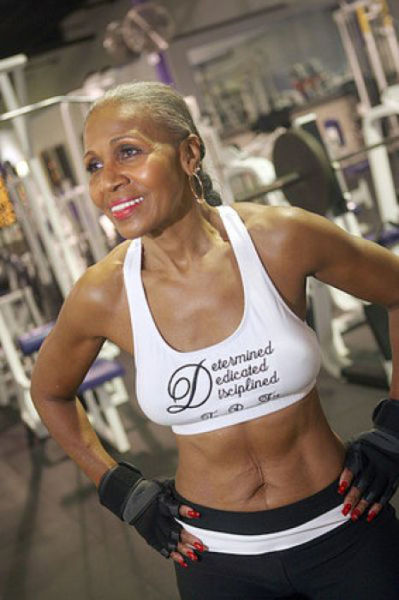 Female Bodybuilder Is Young In Spirit