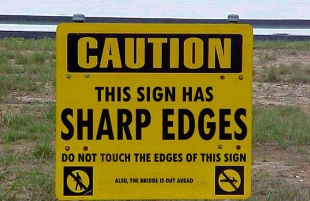 Hilarious Road Signs. Part 2