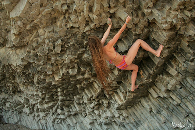Girls and Rock Climbing Equals Good Time