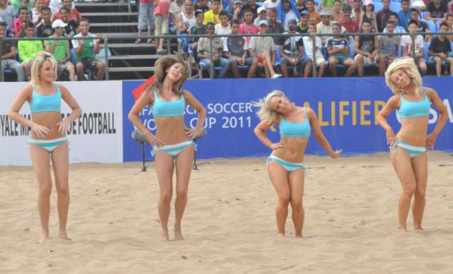 Beach Soccer Is All About Cuties