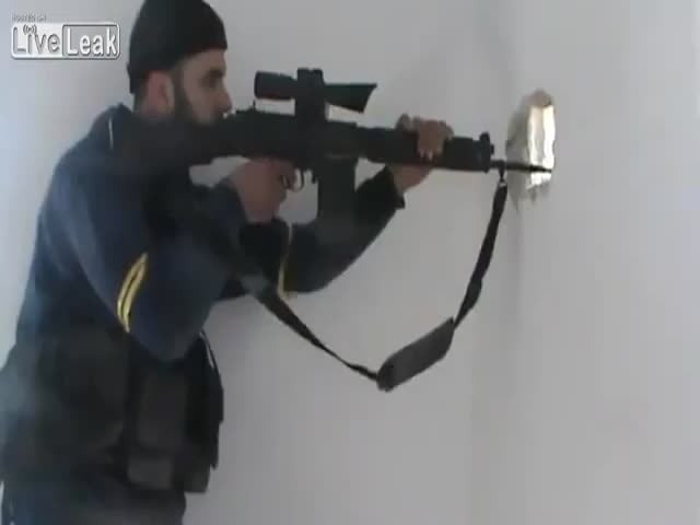 When a Sniper Almost Gets Sniped 