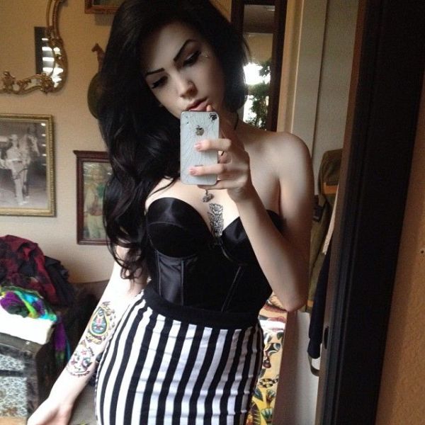 This Sultry Suicide Girl Will Awaken Your Senses