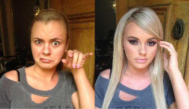 Mind-Blowing Before and After Pictures of Makeup Makeovers