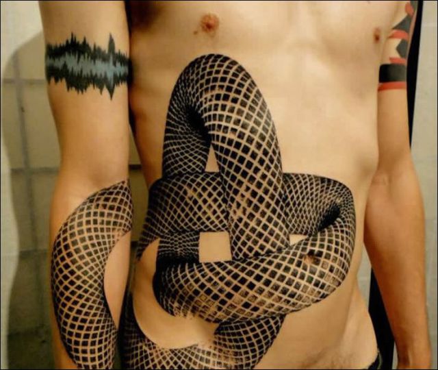 Mind Blowing 3D Tattoos