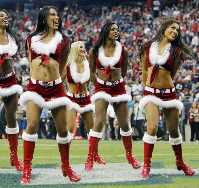 Naughty and Nice Christmas Girls All Look Sexy