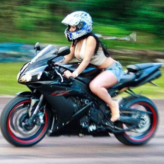 There’s Something Incredibly Hot About A Gal And A Bike